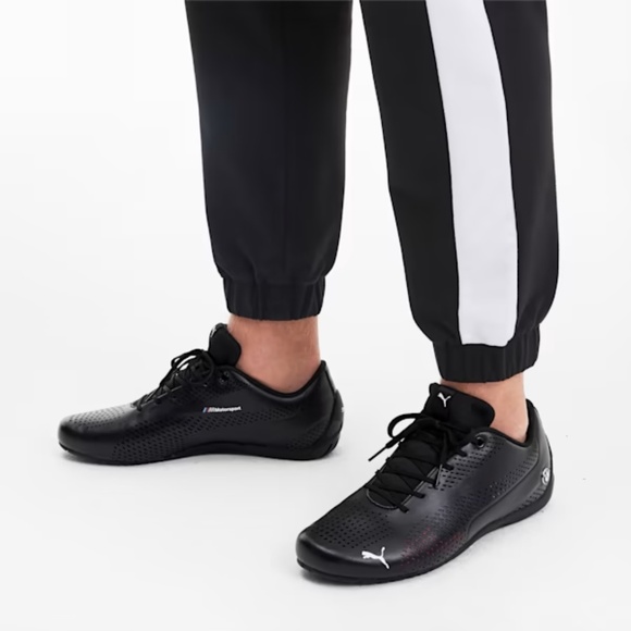Puma x BMW M Black Motorsport Leather Drift Cat Ultra II Sneakers - 5.5 - Picture 1 of 14